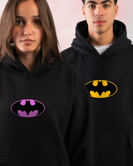 Batman couples hoodies set