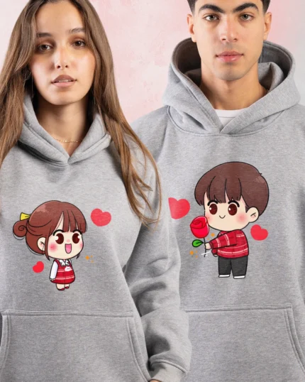 Cute Couple Hoodies