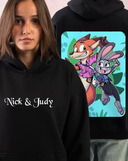 Nick & Judy Couple Hoodies