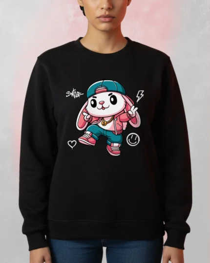 Bunny Cartoon Sweatshirt