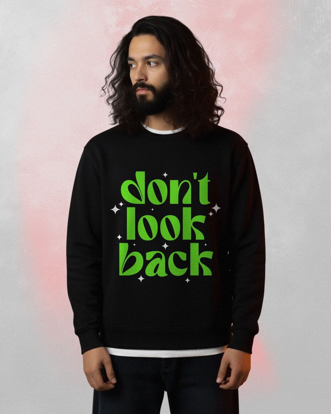 Motivational crewneck sweatshirt