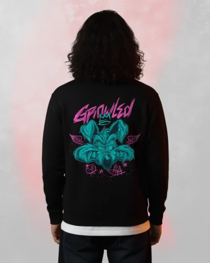 Growled Printed Sweatshirt