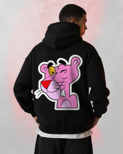 Pink Panther Printed Hoodie
