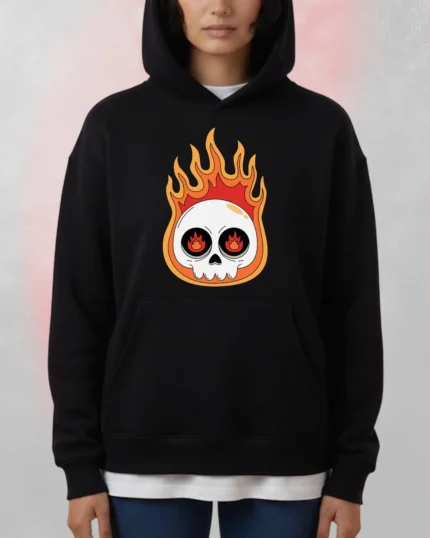 skull emoji hoodie