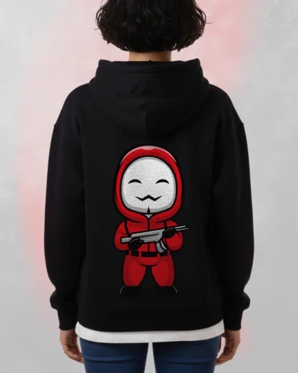 squid game black hoodie